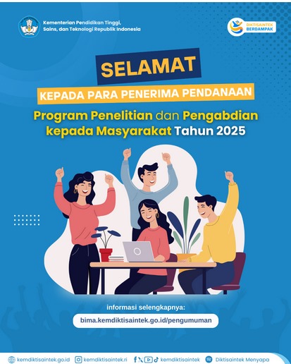 MM Untar Faculty Members and Students Secure DRTPM 2025 National Research Funding
