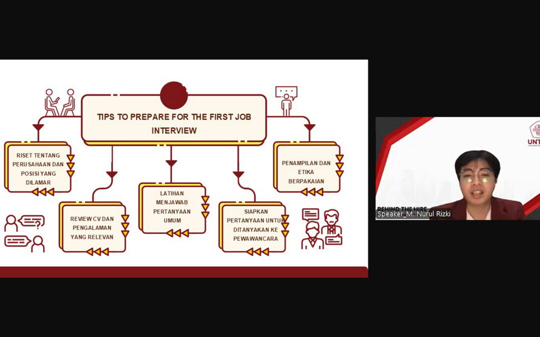 Webinar MM Untar “Behind The Hire”: Strategies to Become a Top Talent in the Professional World