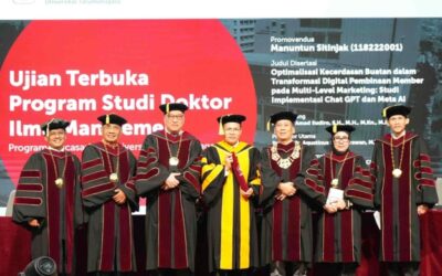 Manuntun Sitinjak Raih Doktor Ilmu Manajemen Untar, Teliti Optimalisasi AI dalam Pembinaan Member MLM