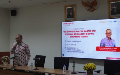 Kuliah Umum Pascasarjana UNTAR Angkat Peran Strategis Lulusan Magister dan Doktor bagi Masa Depan Indonesia