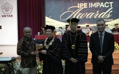 Mahasiswa Doktor Ilmu Manajemen Untar Raih Student Impact Award pada Dies Natalis ke-67 Untar